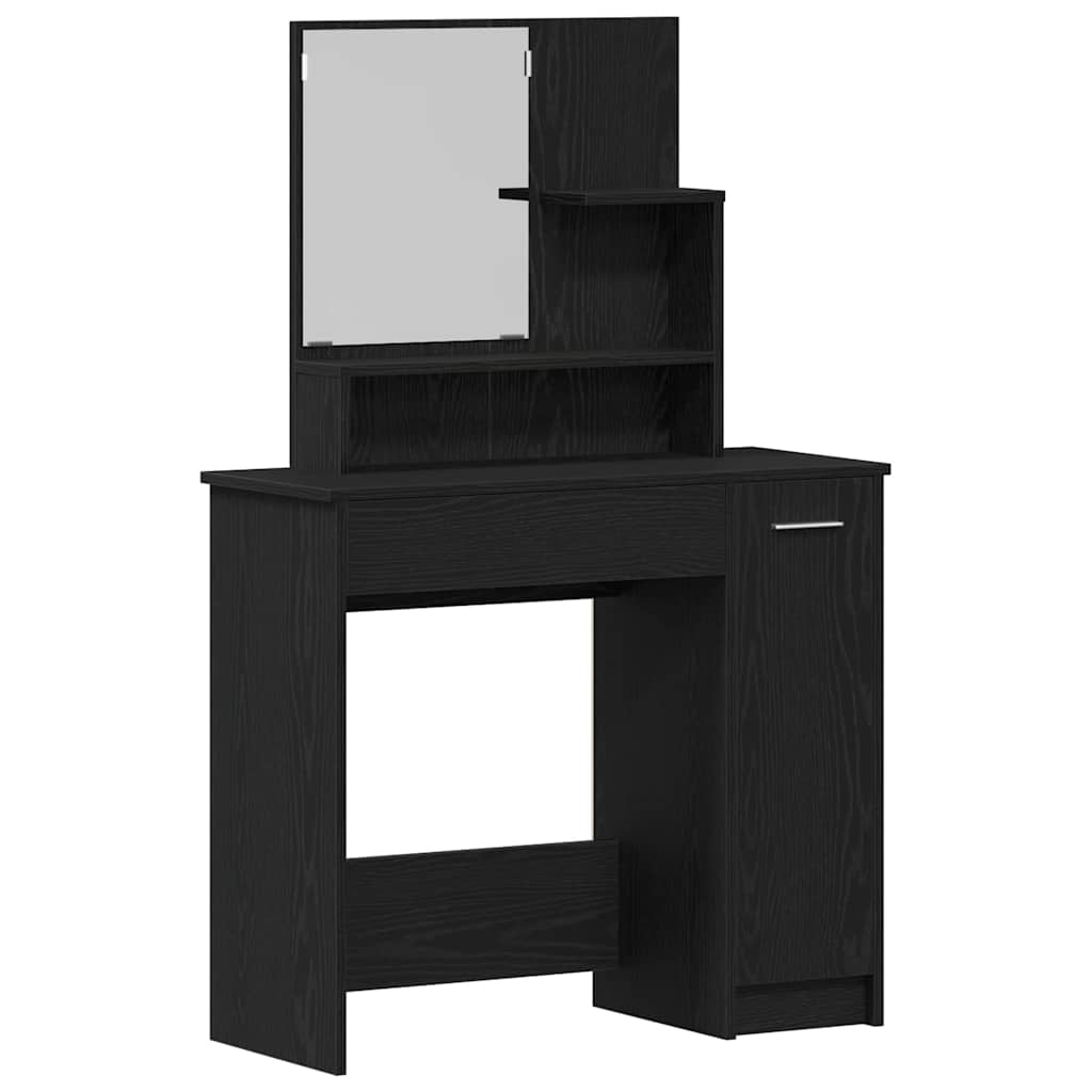 Schminktisch-Set Weiß 86,5x35x136 cm