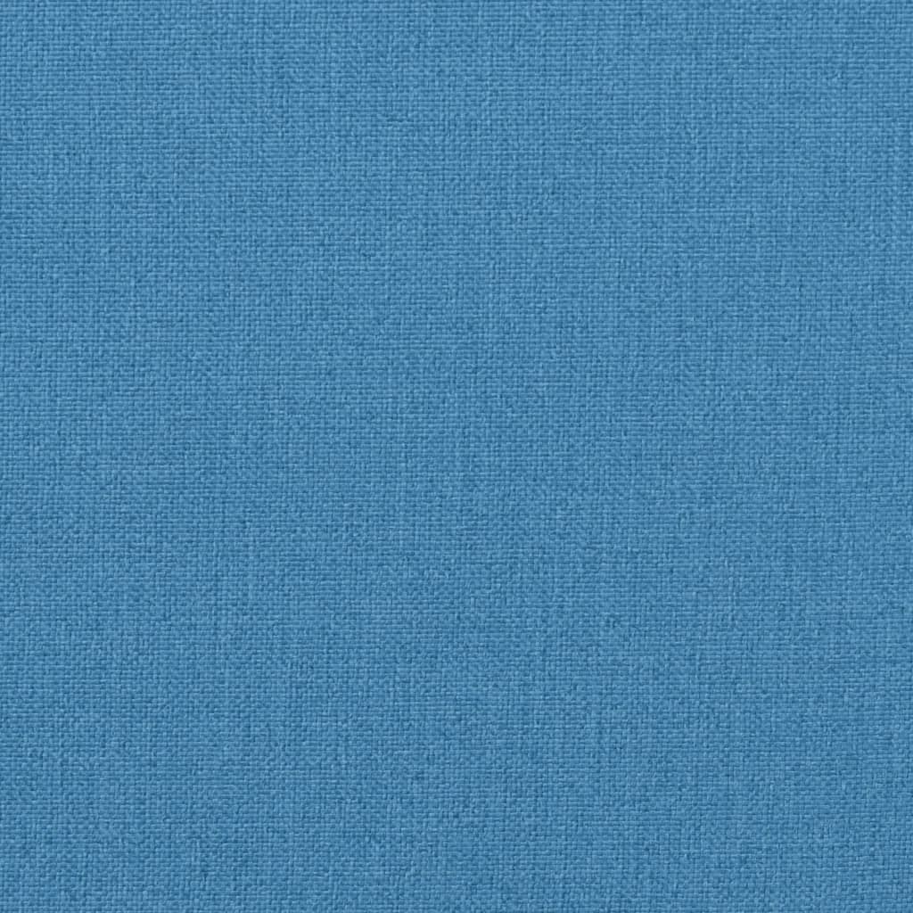 Niedriglehner-Auflagen 2 Stk Melange Anthrazit 100x50x7cm Stoff