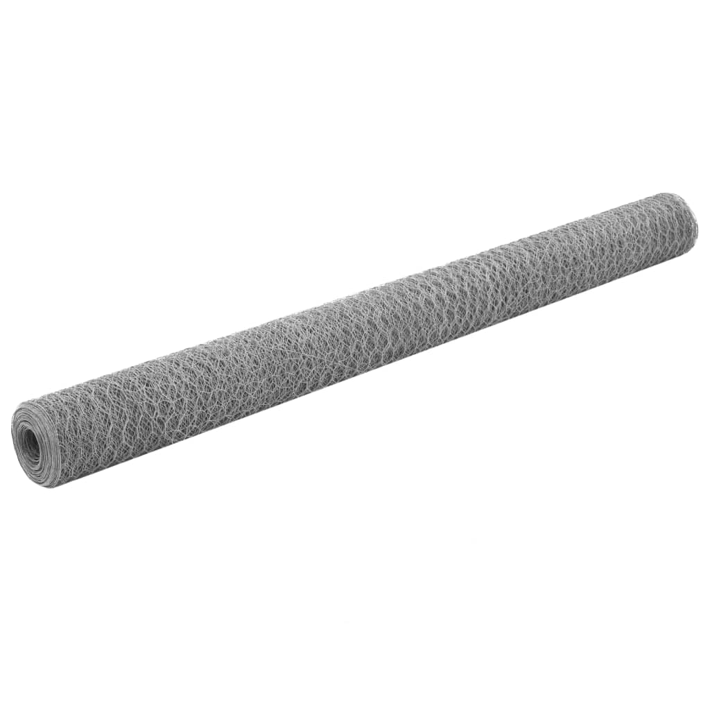 Drahtzaun mit PVC-Beschichtung 25x0,75 m Grün