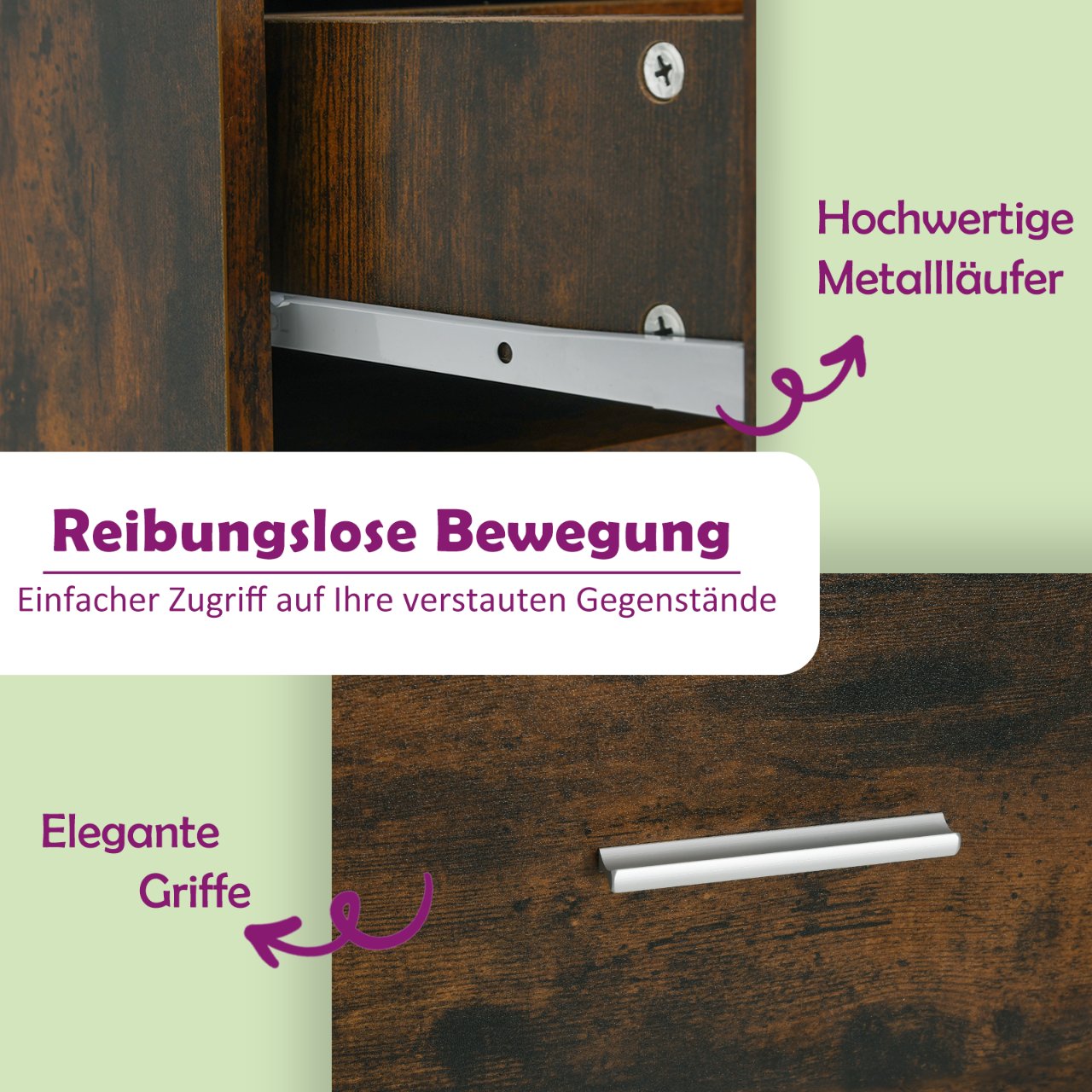 Badezimmerschrank Weiß 60x33x80 cm Holzwerkstoff