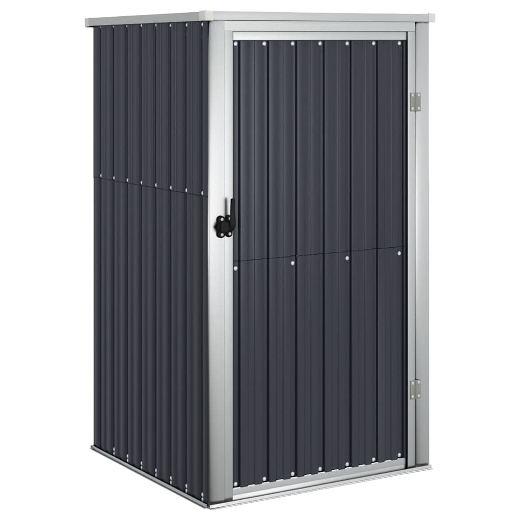 Gerätehaus Grün 88x89x161 cm Verzinkter Stahl