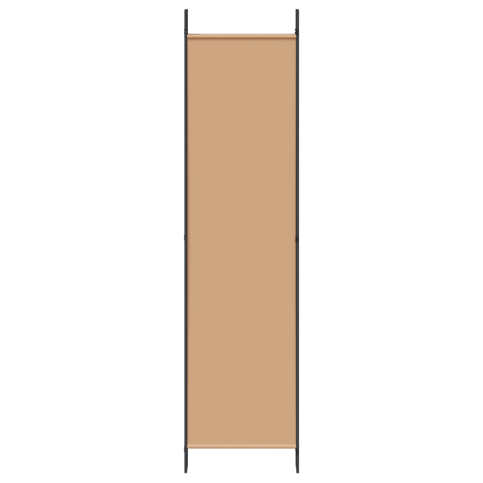 3-tlg. Paravent Schwarz 150x200 cm Stoff