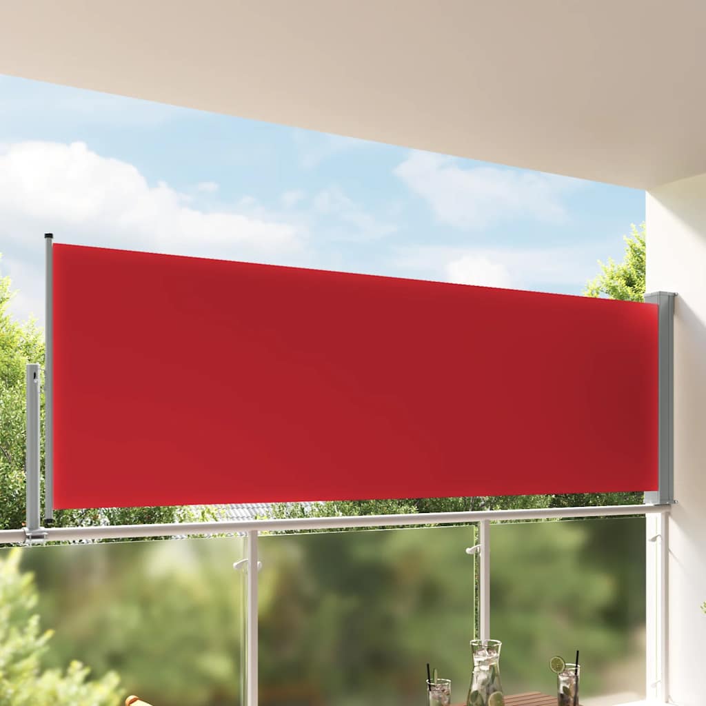 Seitenmarkise 60 x 300 cm 100% Polyester Eisen Stahl