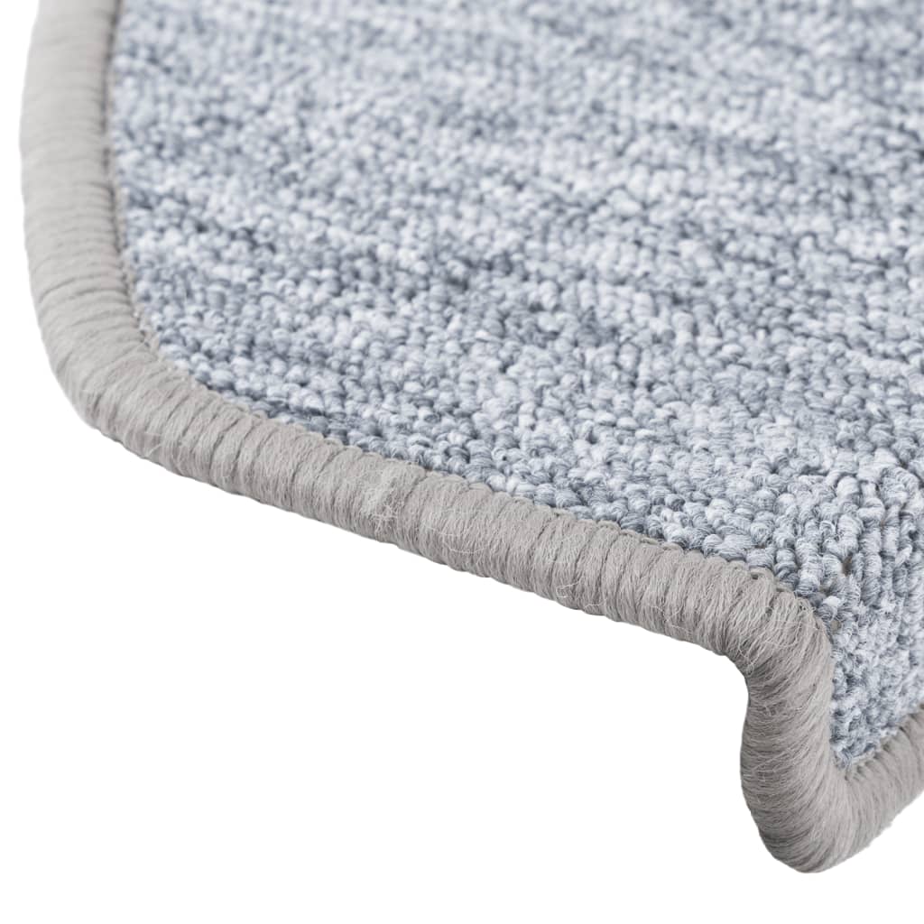 Stufenmatten 15 Stk. 56x17x3 cm Anthrazit Halbrund