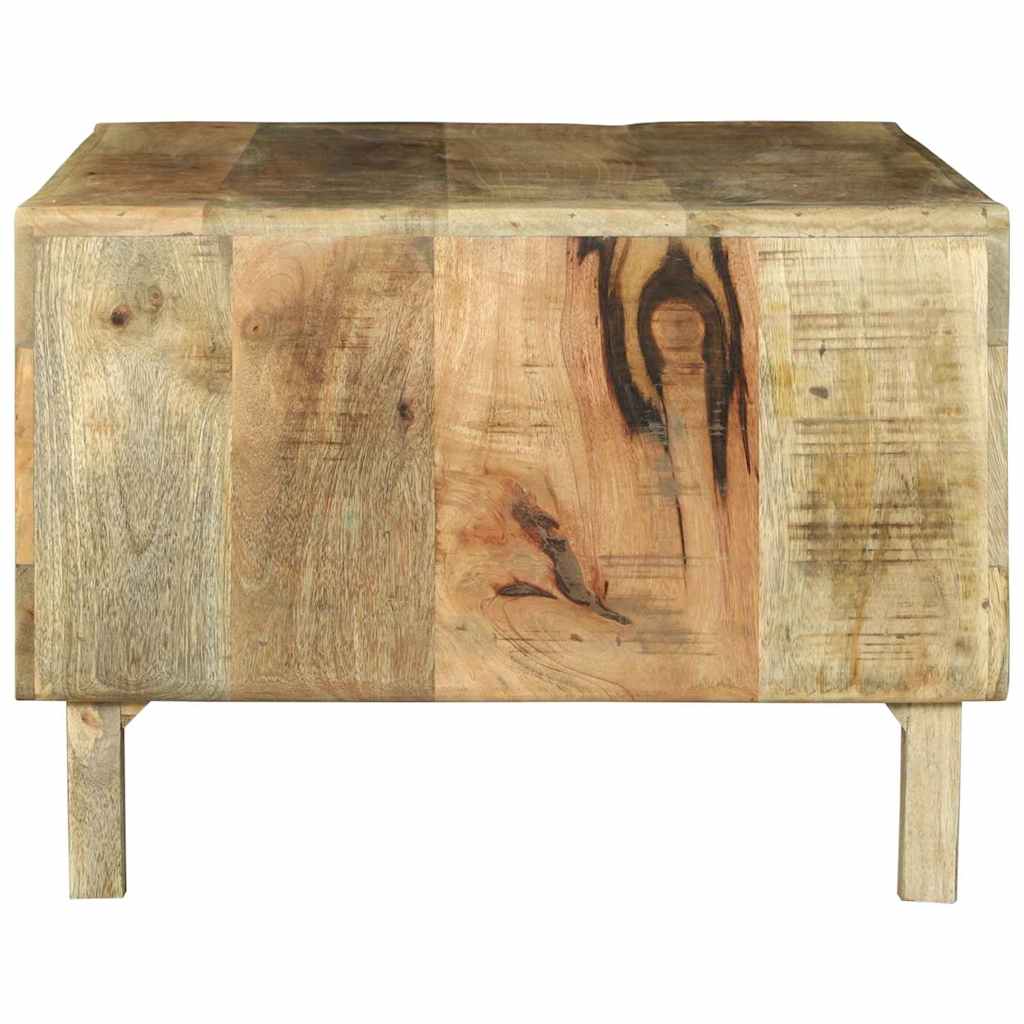 Couchtisch 90 x 50 x 35 cm Massives upgecyceltes Holz