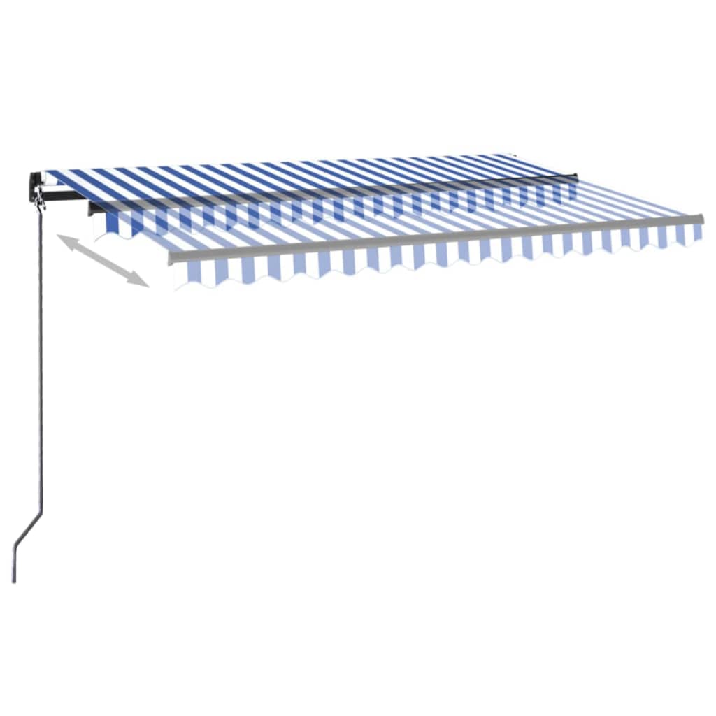 Markise Automatisch Einziehbar 350x250 cm Creme