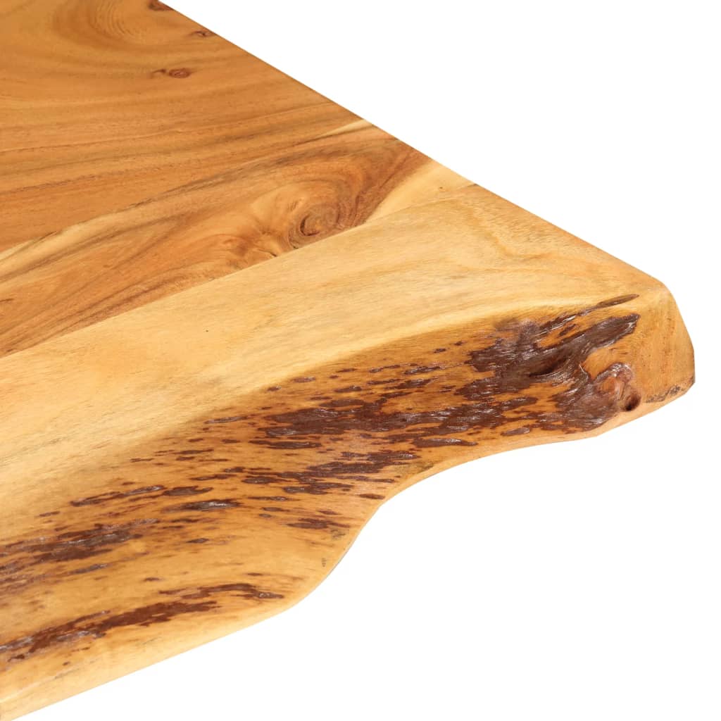 Badezimmer-Waschtischplatte Massivholz Akazie 100x52x2,5 cm