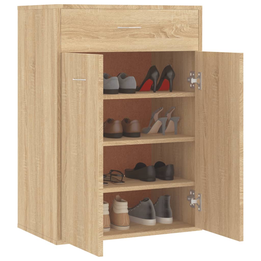 Schuhschrank Weiß 60×35×84 cm Holzwerkstoff