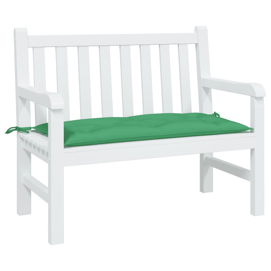 Gartenbank-Auflage Blau&Weiß Gestreift 110x50x7 cm Stoff