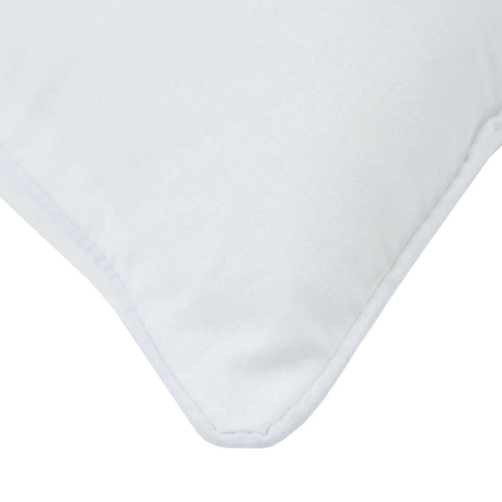 Kopfkissen Weiß 40 x 60 cm Baumwolle und Polyester