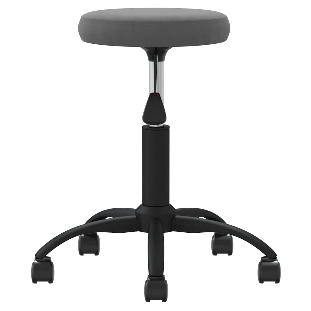 Massagehocker Samt Senfgelb