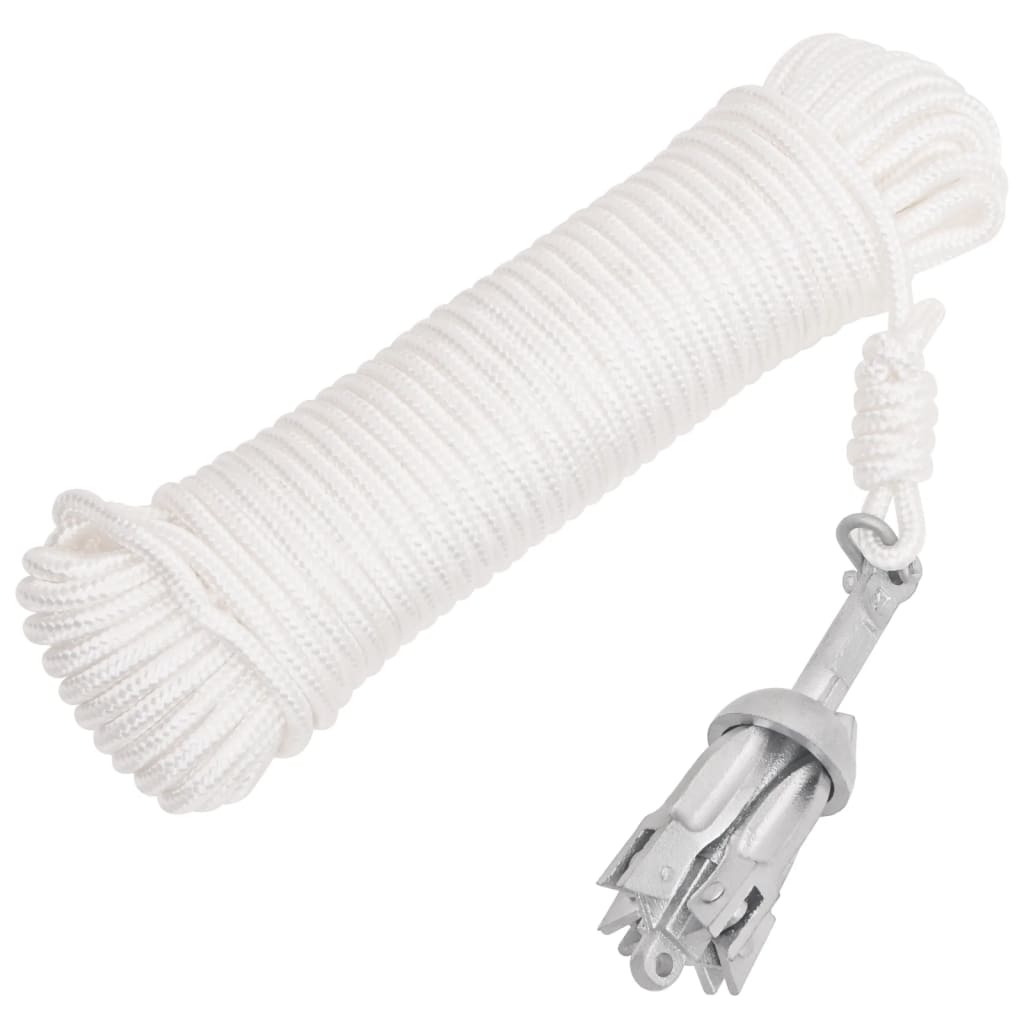 Klappanker Silber 0,7 kg Feuerverzinktes Gusseisen