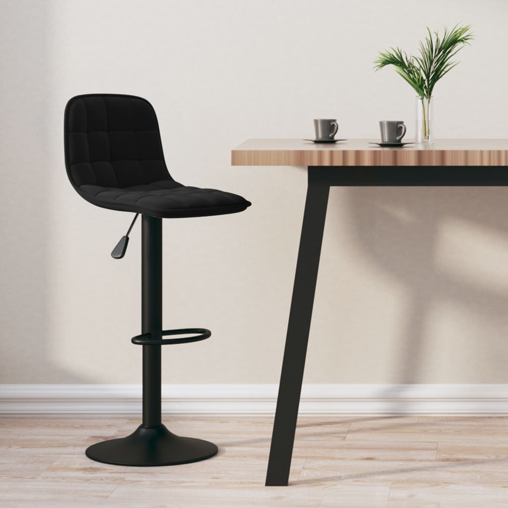 Barhocker 2 Stk. Hellgrün Samt