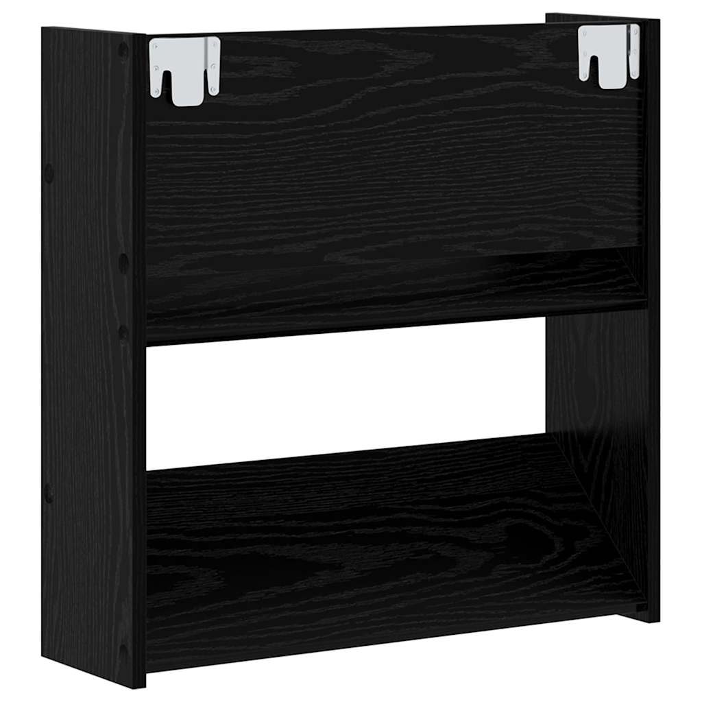 Wand-Schuhschränke 4 Stk. Weiß 60x18x60 cm Holzwerkstoff