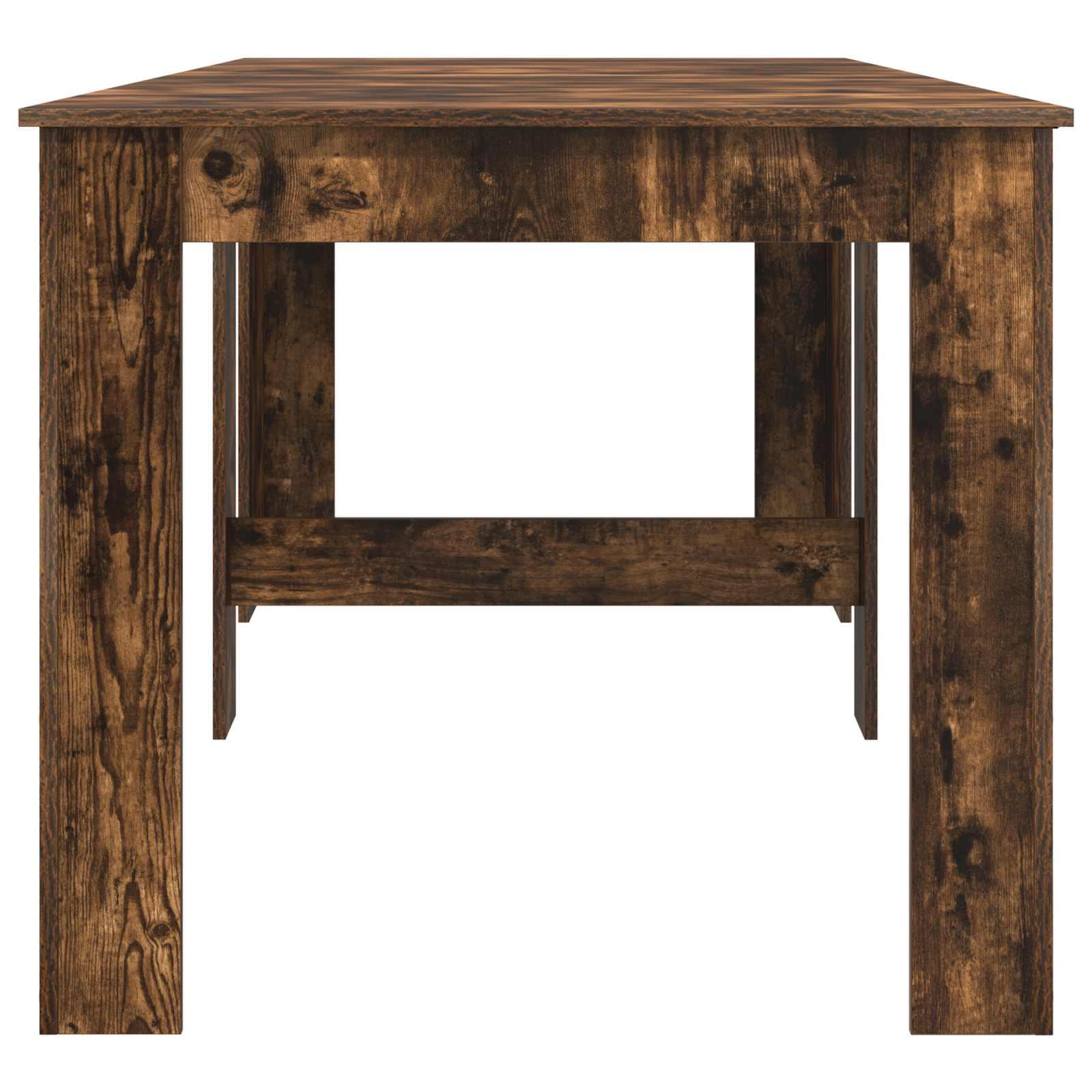 Esstisch 180 x 85 x 75 cm Holzwerkstoff Schwarze Eiche