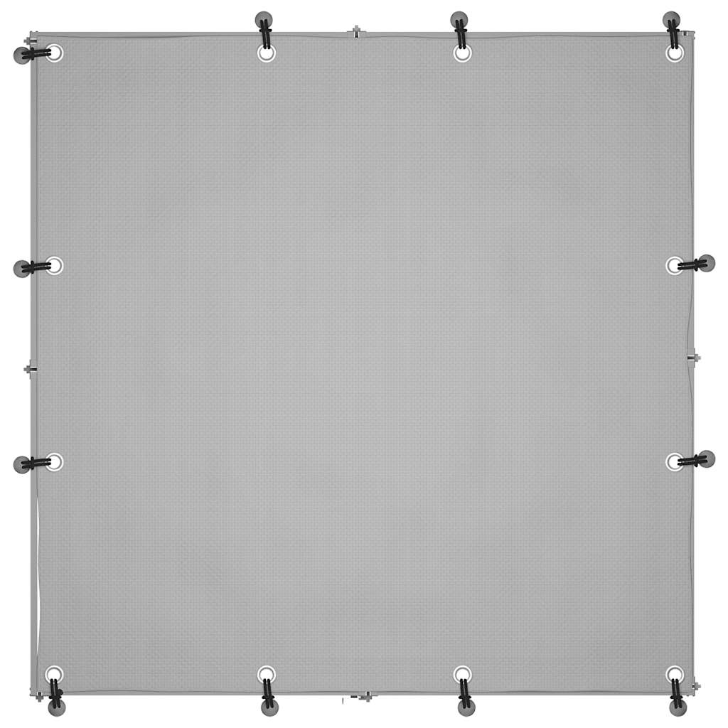 Hundezwinger 110x110x110 cm Stahl Schwarz