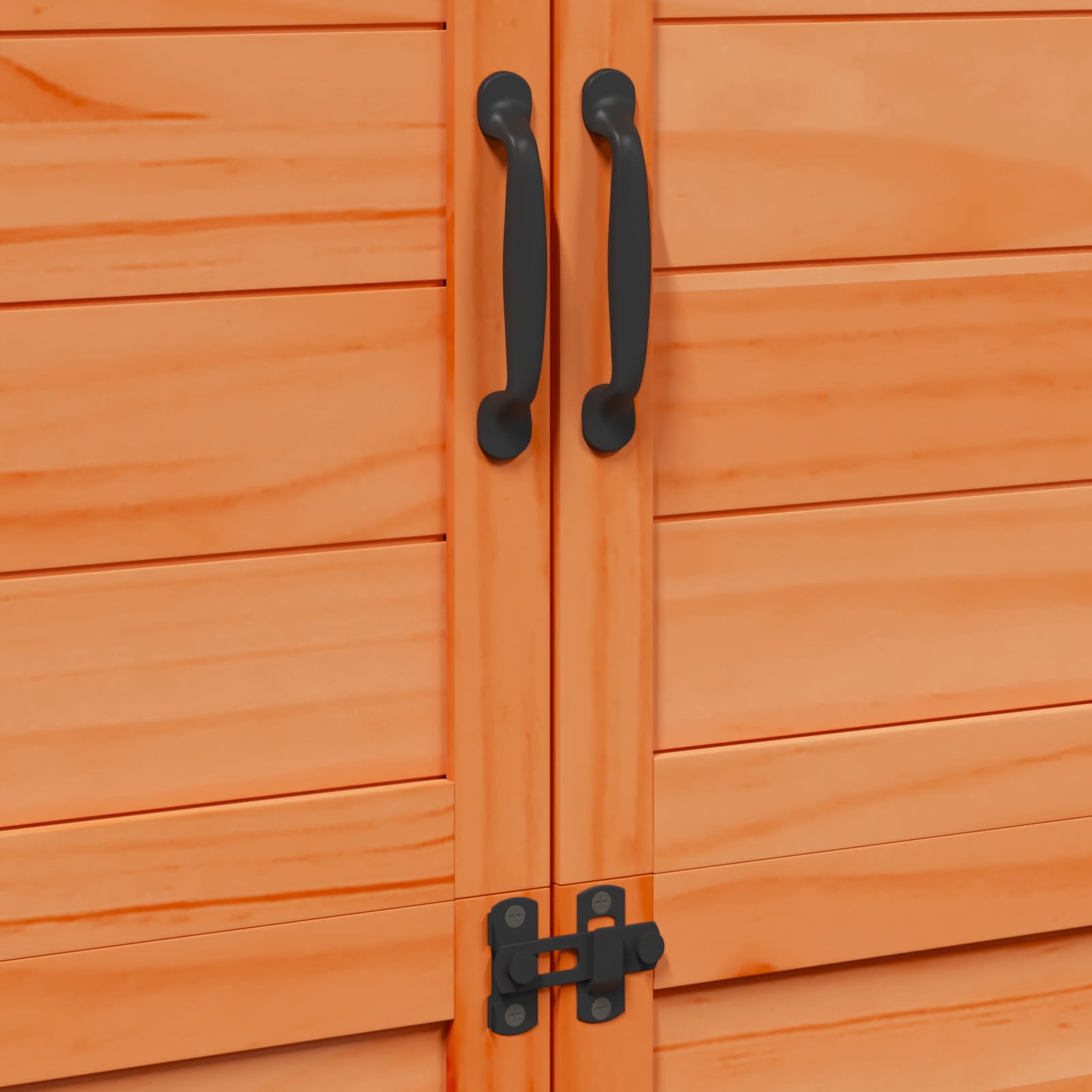 Gartenschuppen Natur 59 x 56 x 113,5 cm Massivholz aus Fichte