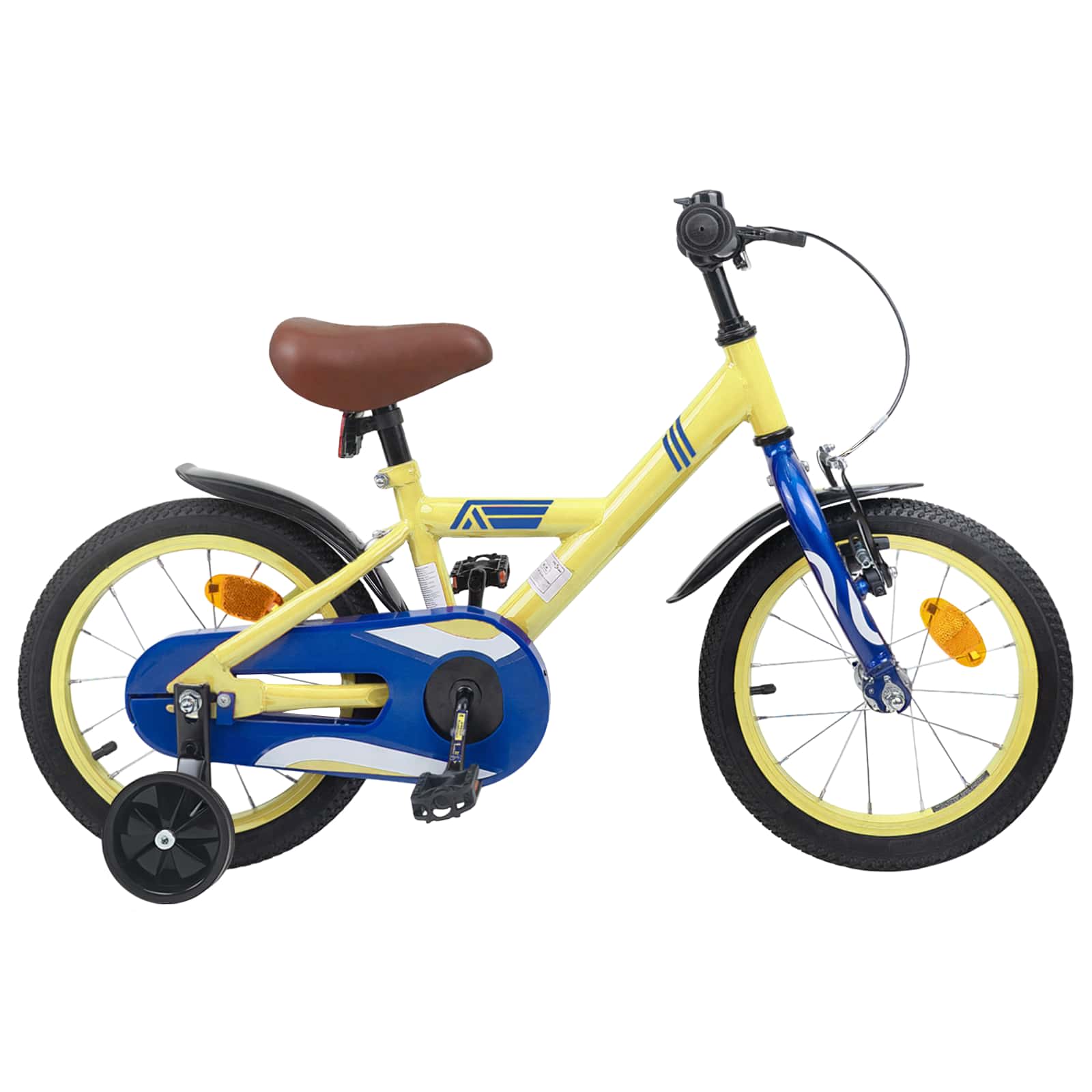 Kinderfahrrad 12 Zoll für 2-4 Jahre alt Gelb