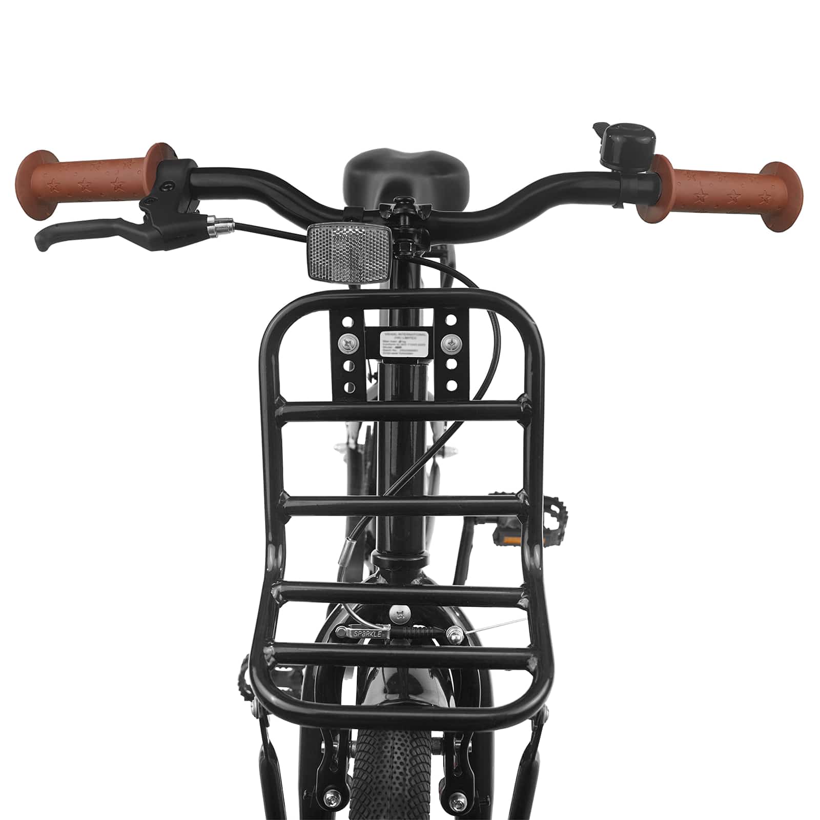 Kinderfahrrad 18 Zoll für 5-7 Jahre alt Schwarz
