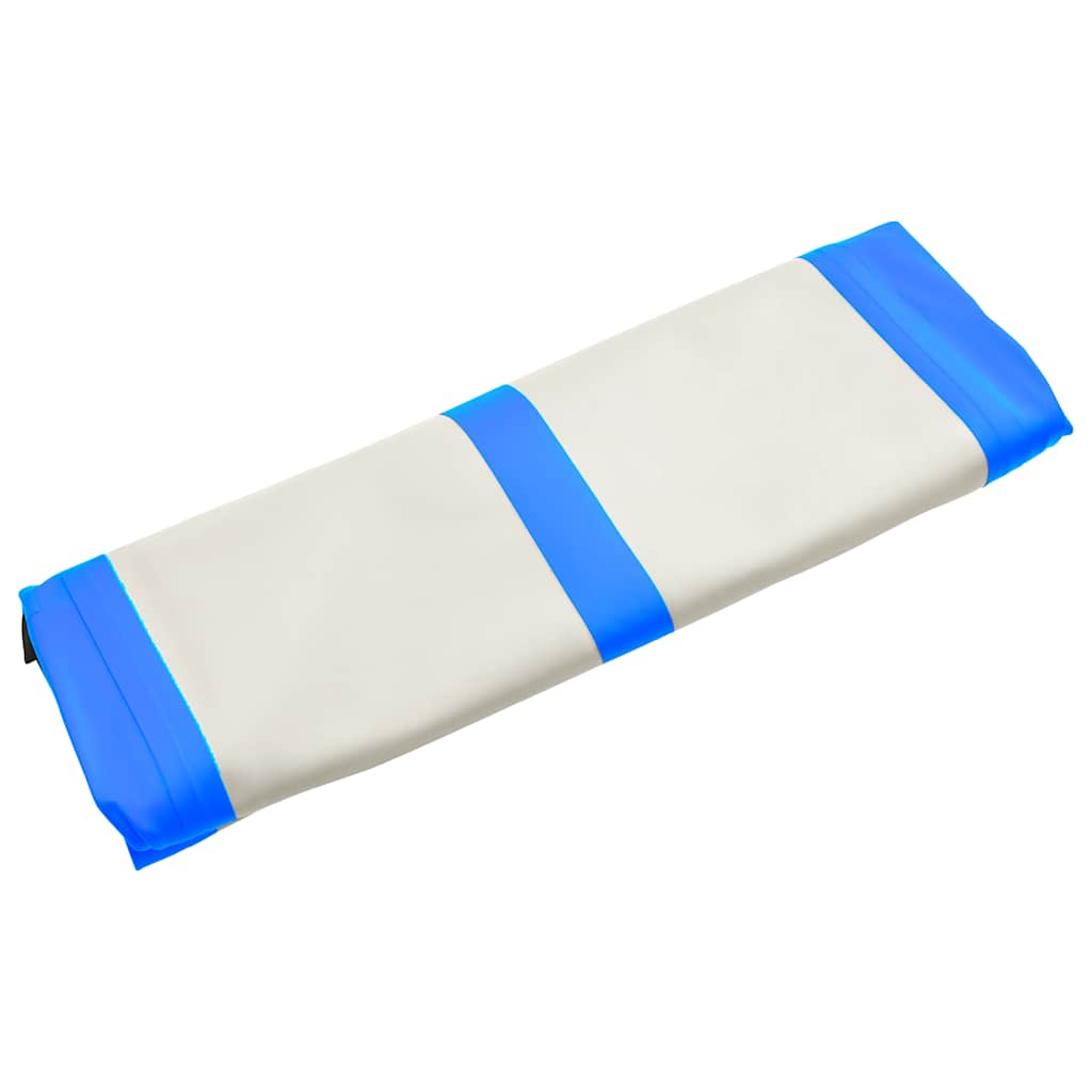 Aufblasbare Gymnastikmatte mit Pumpe 300×100×10 cm PVC Rosa