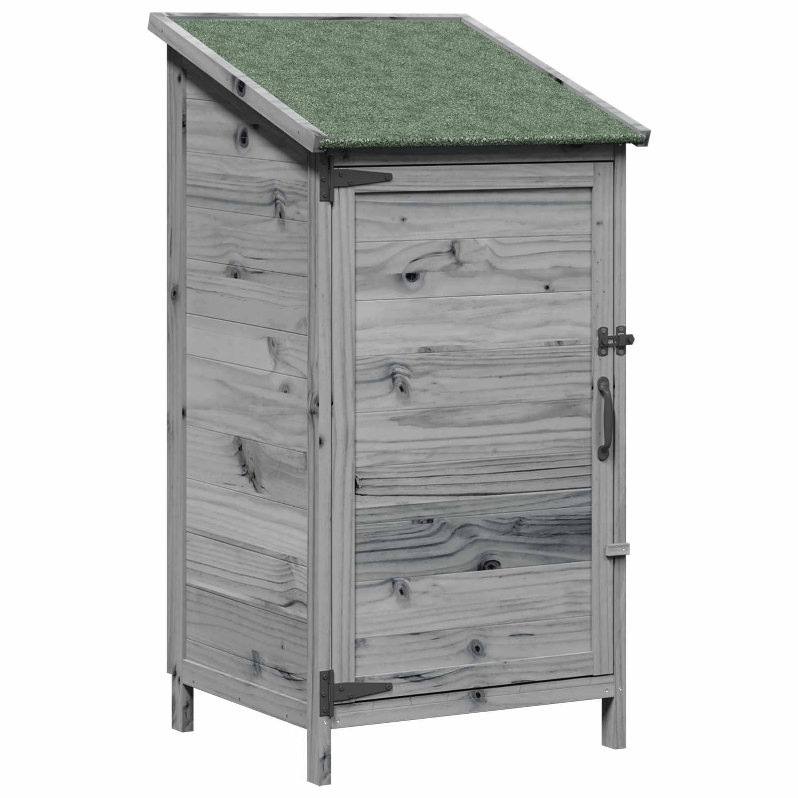 Gartenschuppen Natur 59 x 56 x 113,5 cm Massivholz aus Fichte