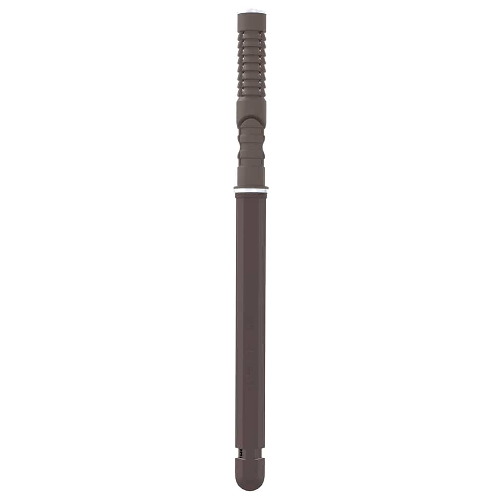 Schwebende Regalträger 12 pcs Beige Ø10 x 170 mm Stahl