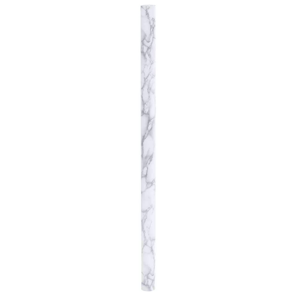 Möbelfolien Selbstklebend Marmor-Optik Schwarz 90x500 cm PVC