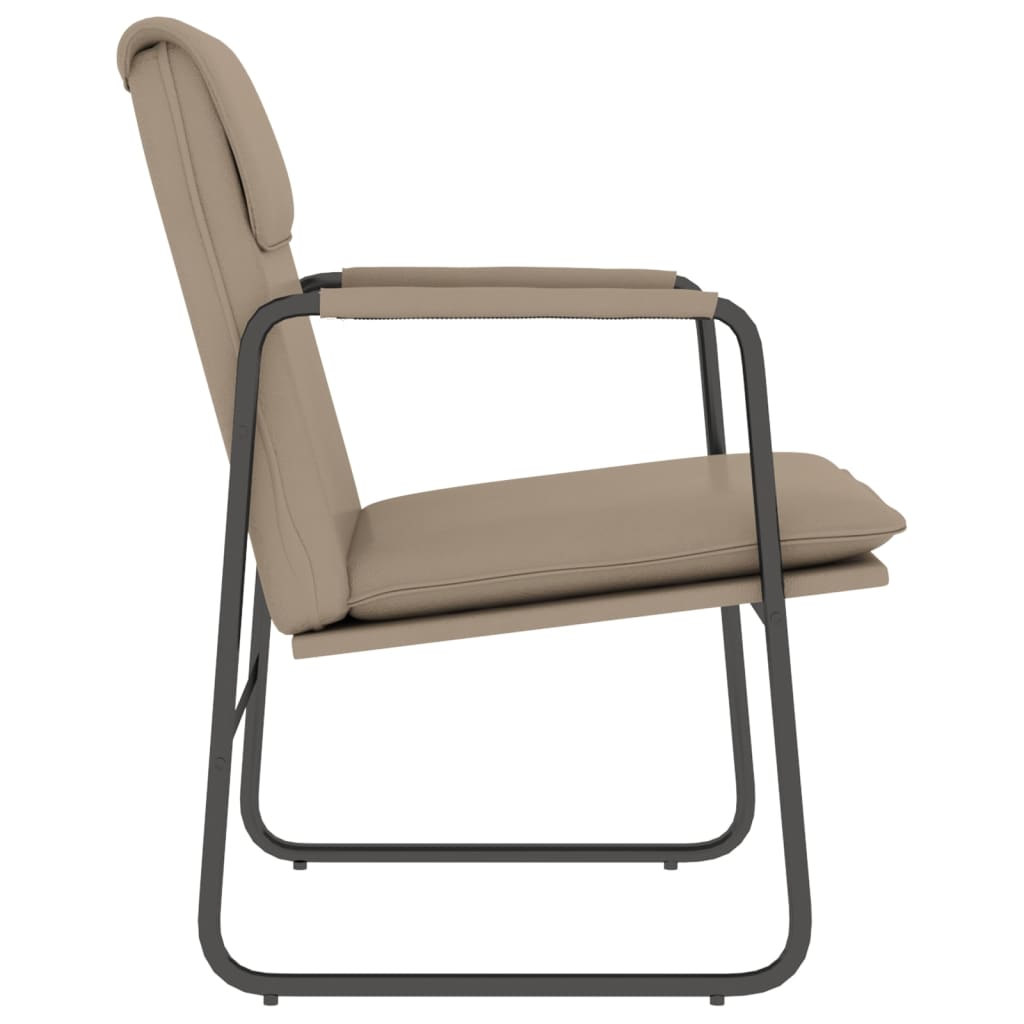 Loungesessel Grau 55x64x80 cm Kunstleder