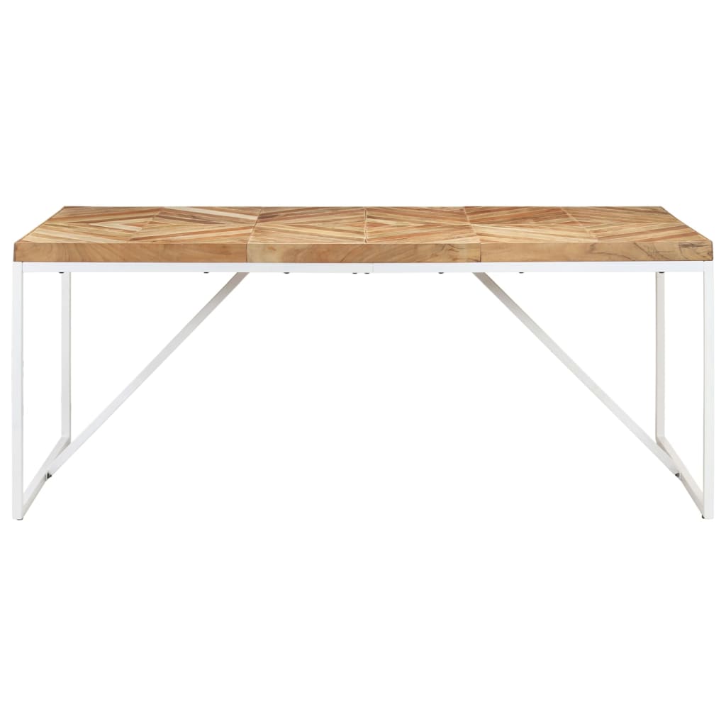 Esstisch 140x70x76 cm Massivholz Akazie und Mango