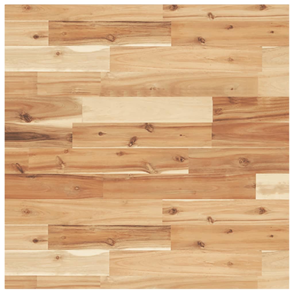 Tischplatte Rund Ø40x2 cm Massivholz Akazie