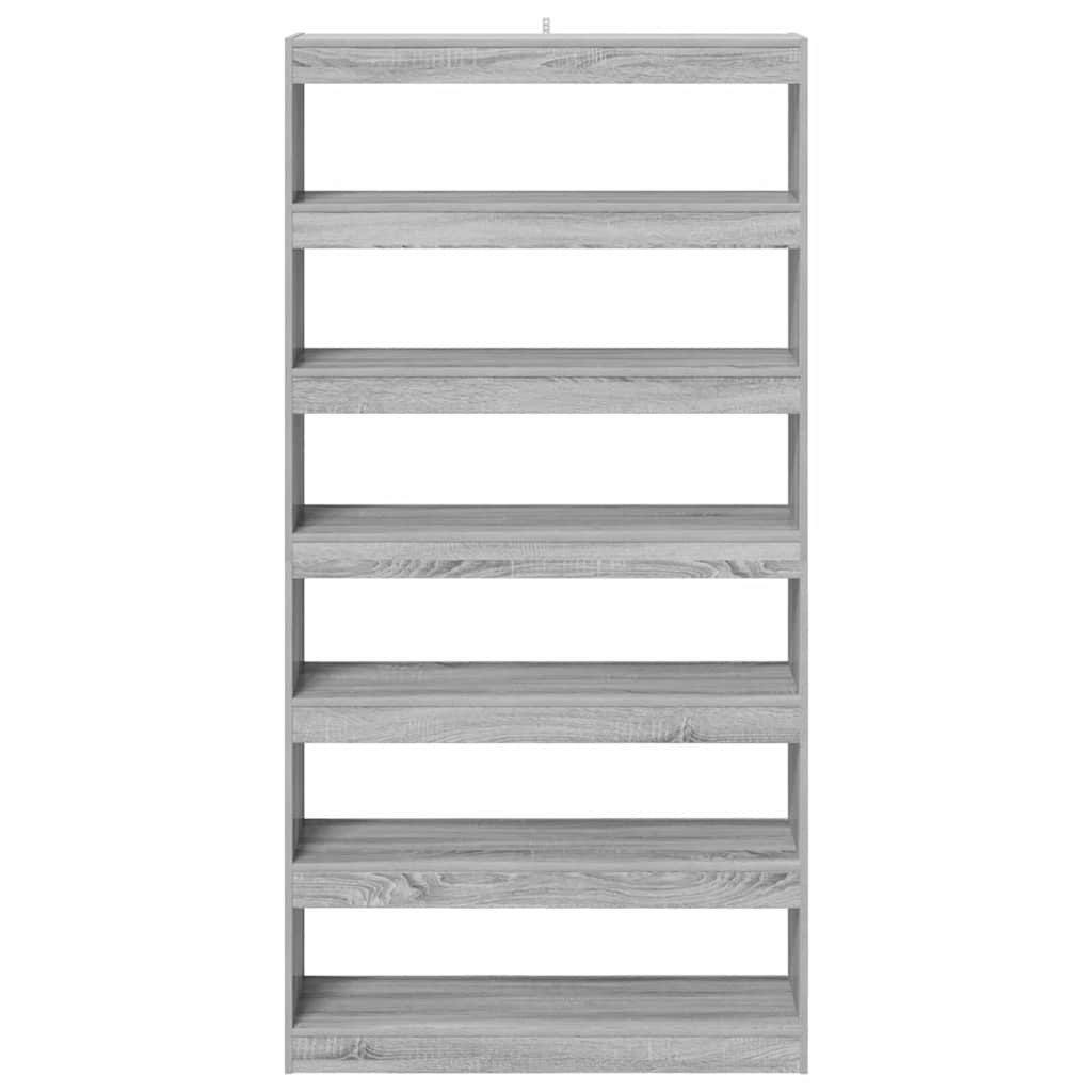 Bücherregal Weiß 100 x 30 x 198 cm Holzwerkstoff