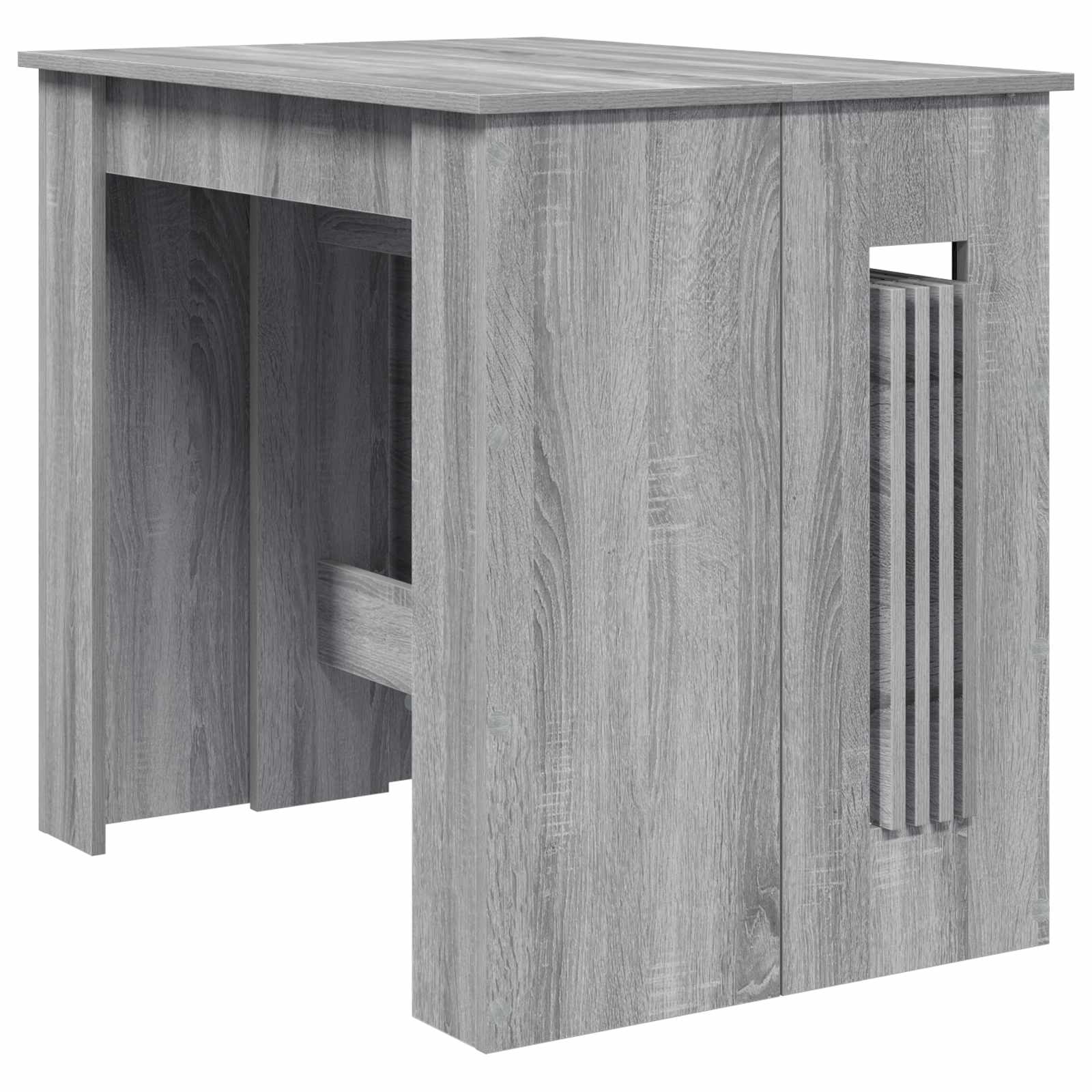 Esstisch 180 x 85 x 75 cm Holzwerkstoff Schwarze Eiche