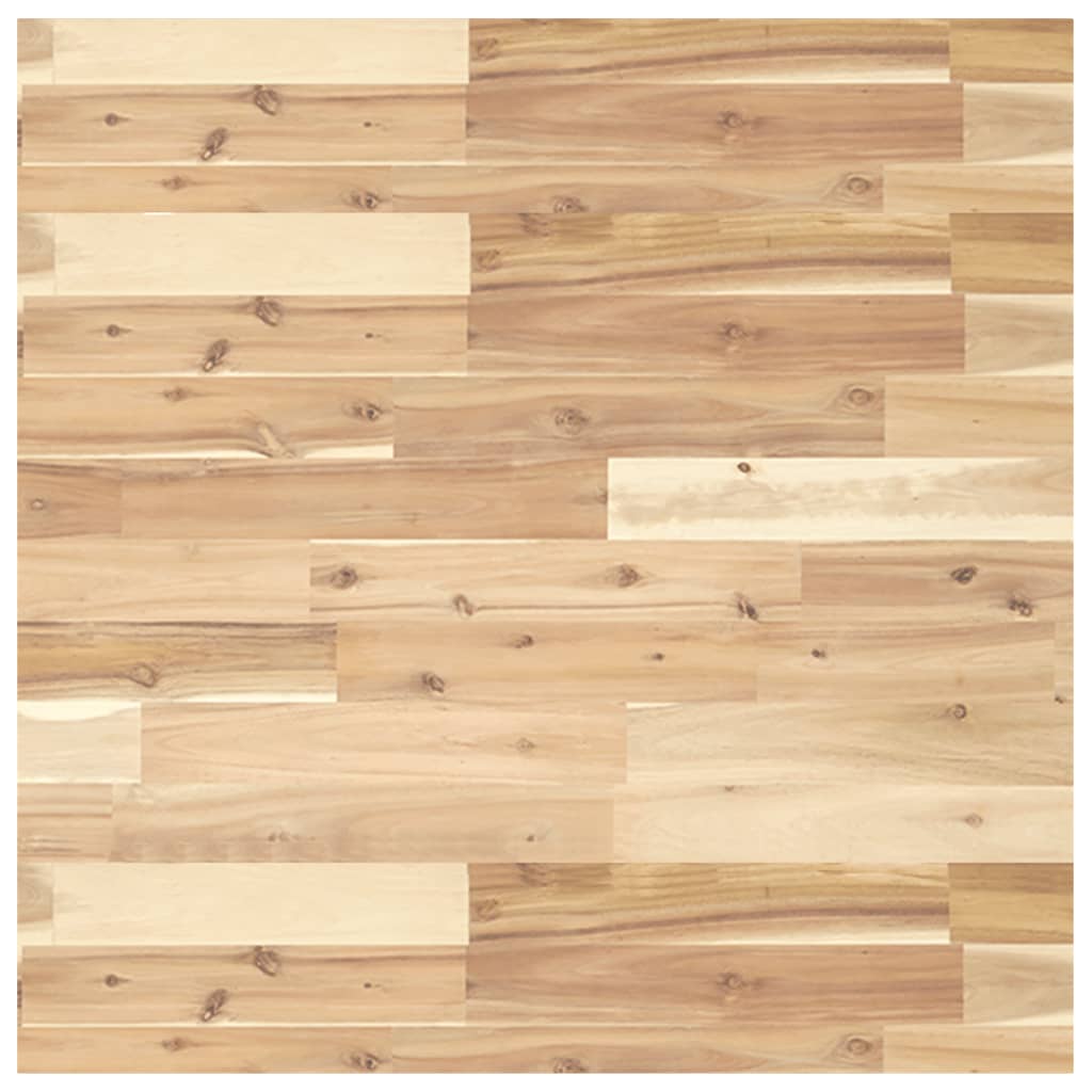 Tischplatte Rund Ø40x2 cm Massivholz Akazie