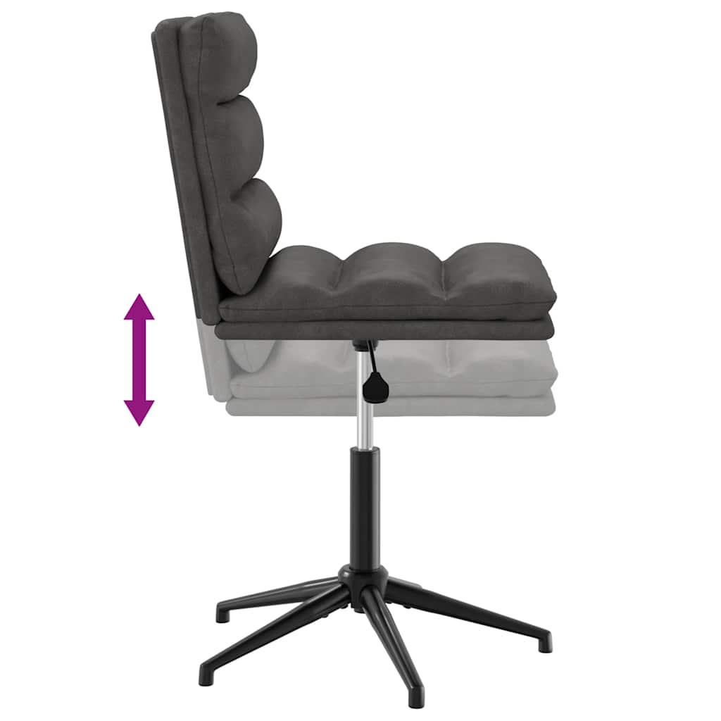 Esszimmerstühle 2 Stk. Schwarz Kunstleder