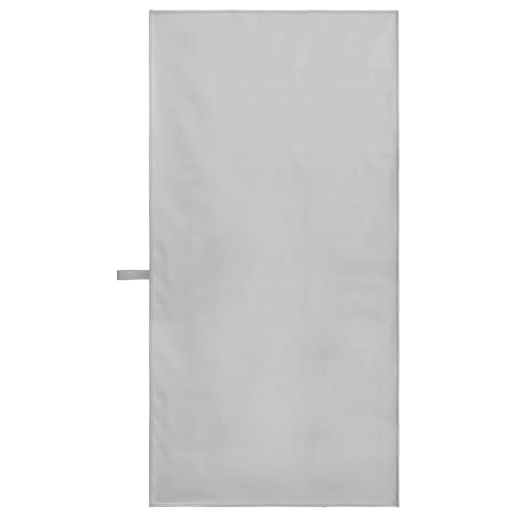 Sporthandtücher 2 pcs Schwarz 50 x 30 cm Polyester und Polyamid