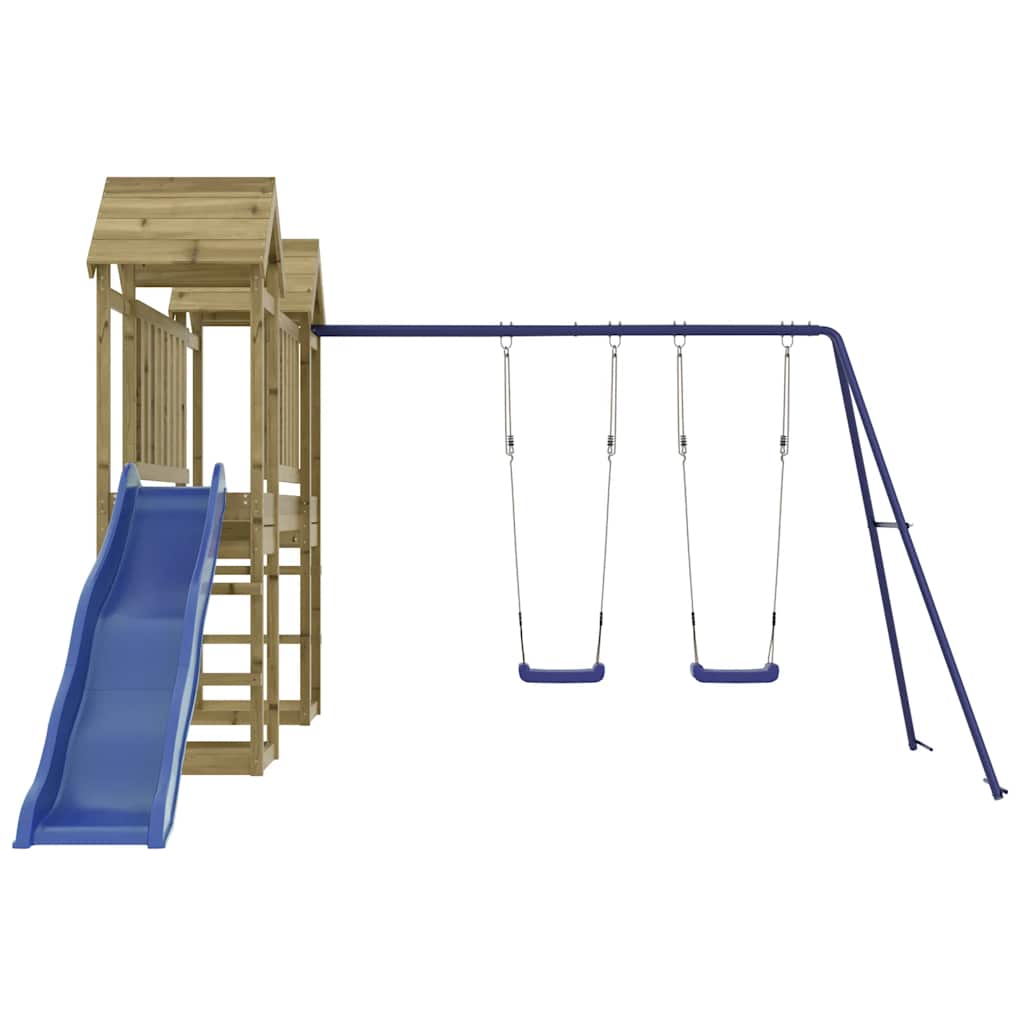 Spielturm Massivholz Kiefer