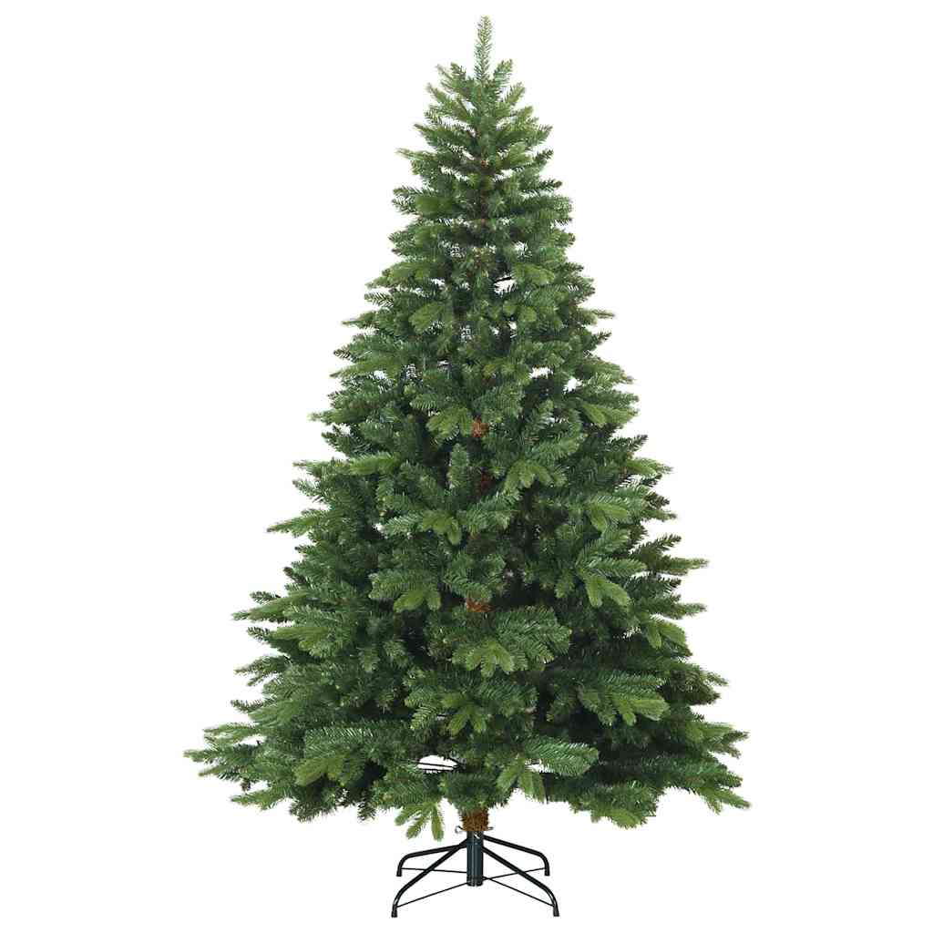 Künstlicher klappbarer Weihnachtsbaum mit Ständer Grün 150 cm