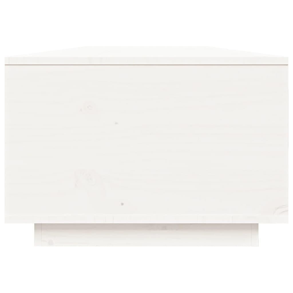 Couchtisch 80x50x35,5 cm Massivholz Kiefer