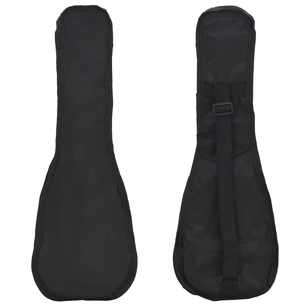 Sopran Ukulele Set für Kinder mit Tasche Dunkles Holz 21