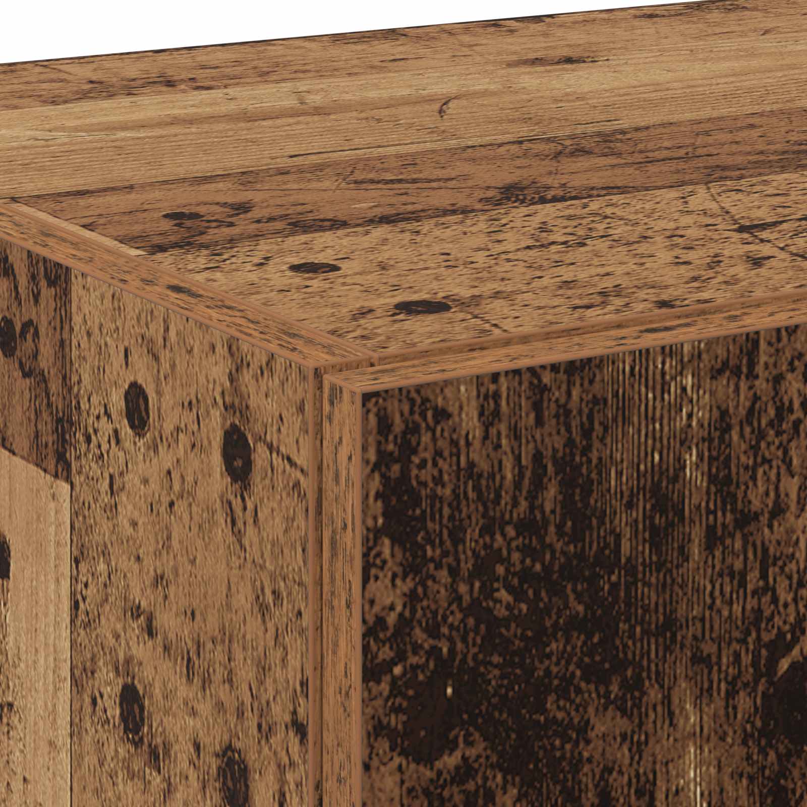 Highboard 2 pcs Artisan-Eiche 70 x 42,5 x 185 cm