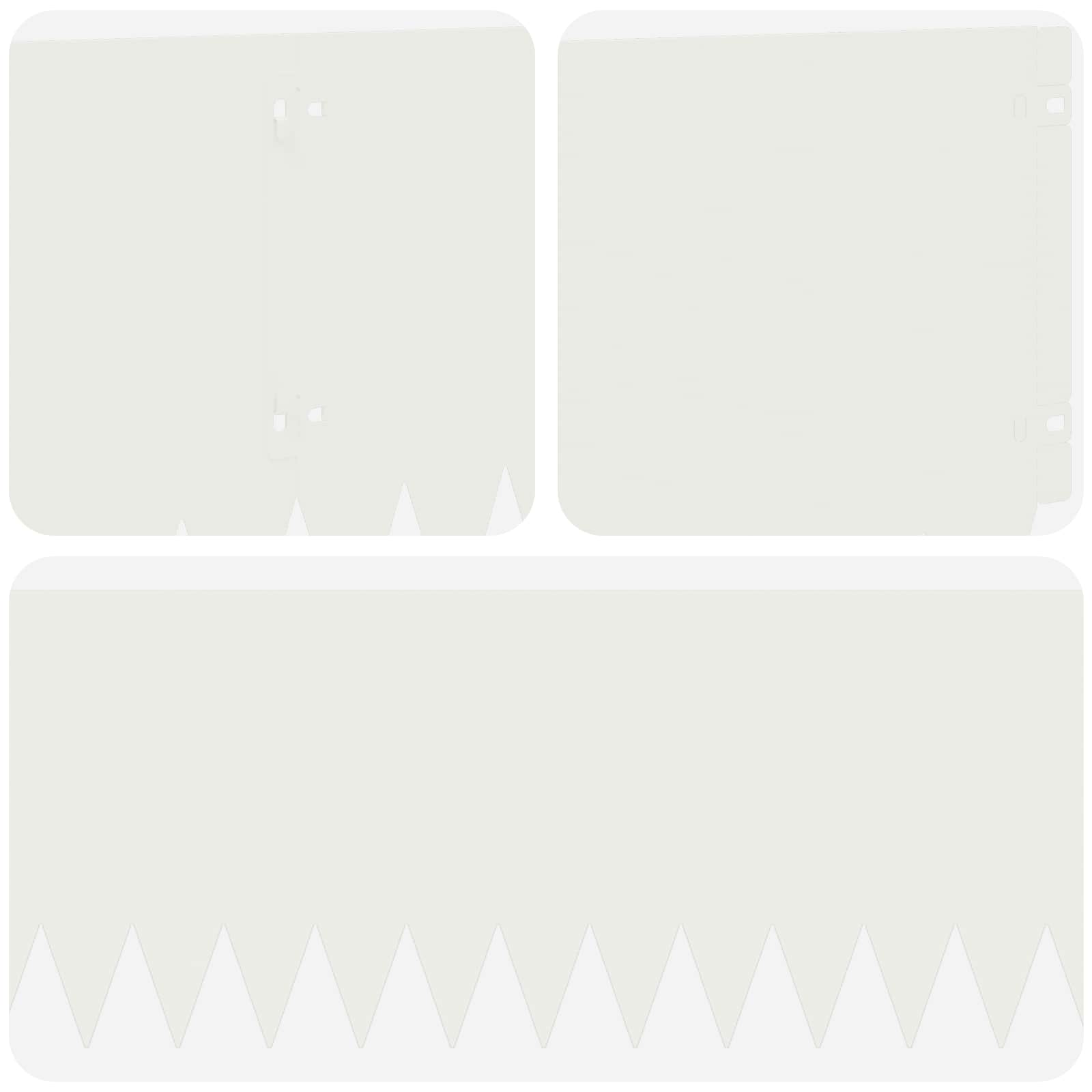 Raseneinfassung 10 pcs 103 x 10 cm Stahl Schwarz