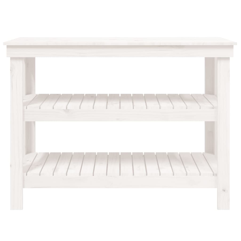 Werkbank 78,5x50x80 cm Massivholz Kiefer