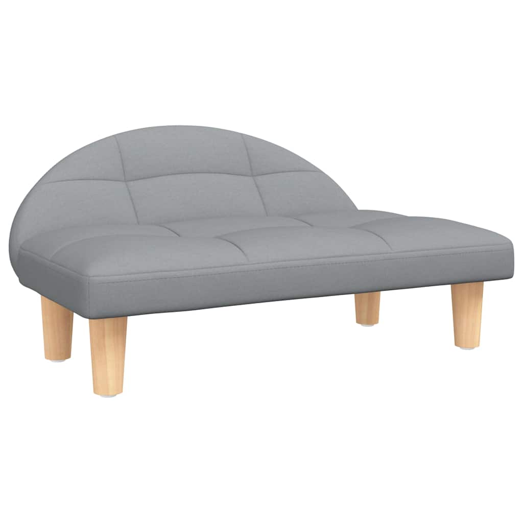 Hundebett Creme 70x52x30 cm Stoff