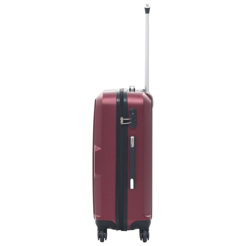 Hartschalen-Trolley-Set 3 Stk. Lila ABS
