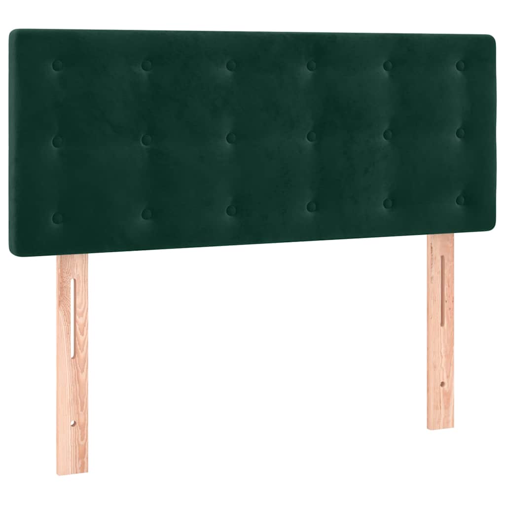Kopfteil Hellgrau 80x5x118/128 cm Samt