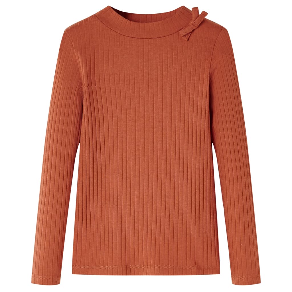 Kinder-Langarmshirt Ocker 104