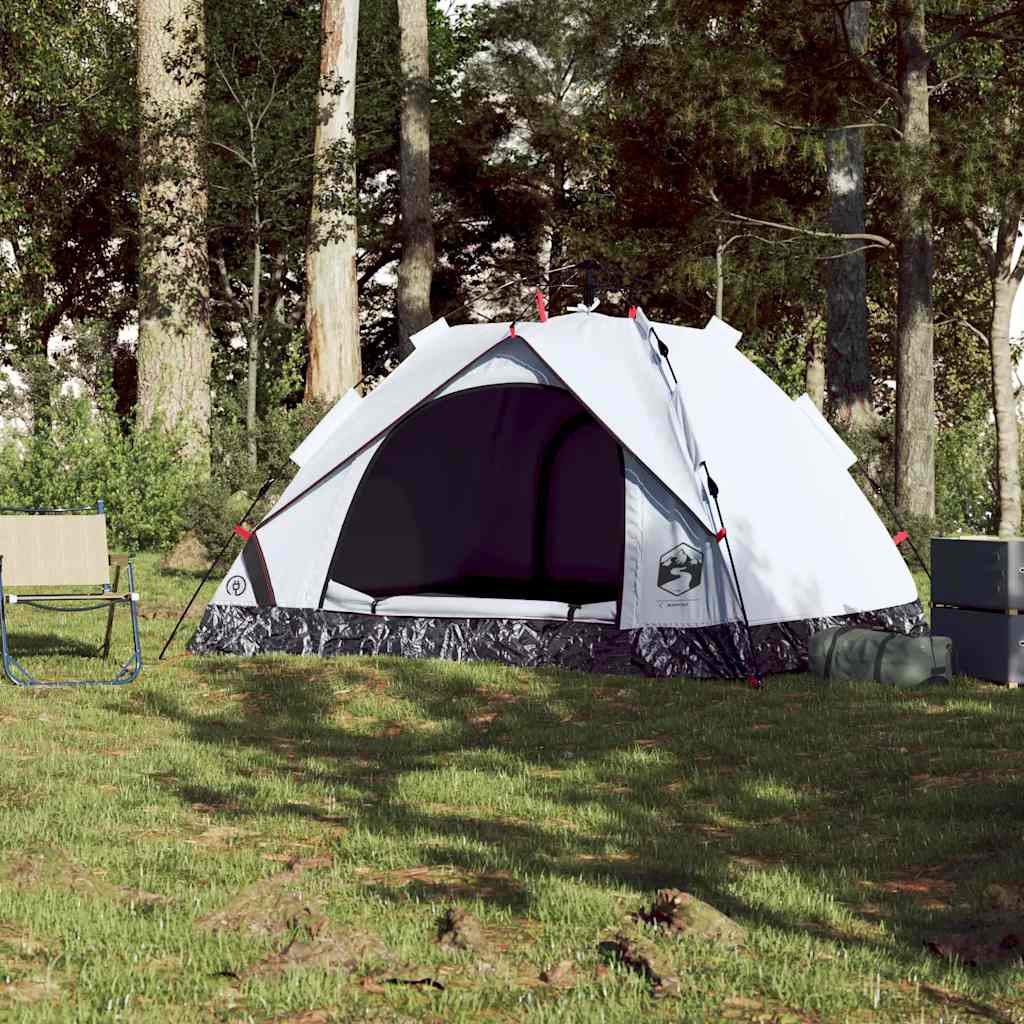 Kuppel-Campingzelt 2 Personen Grün Quick Release