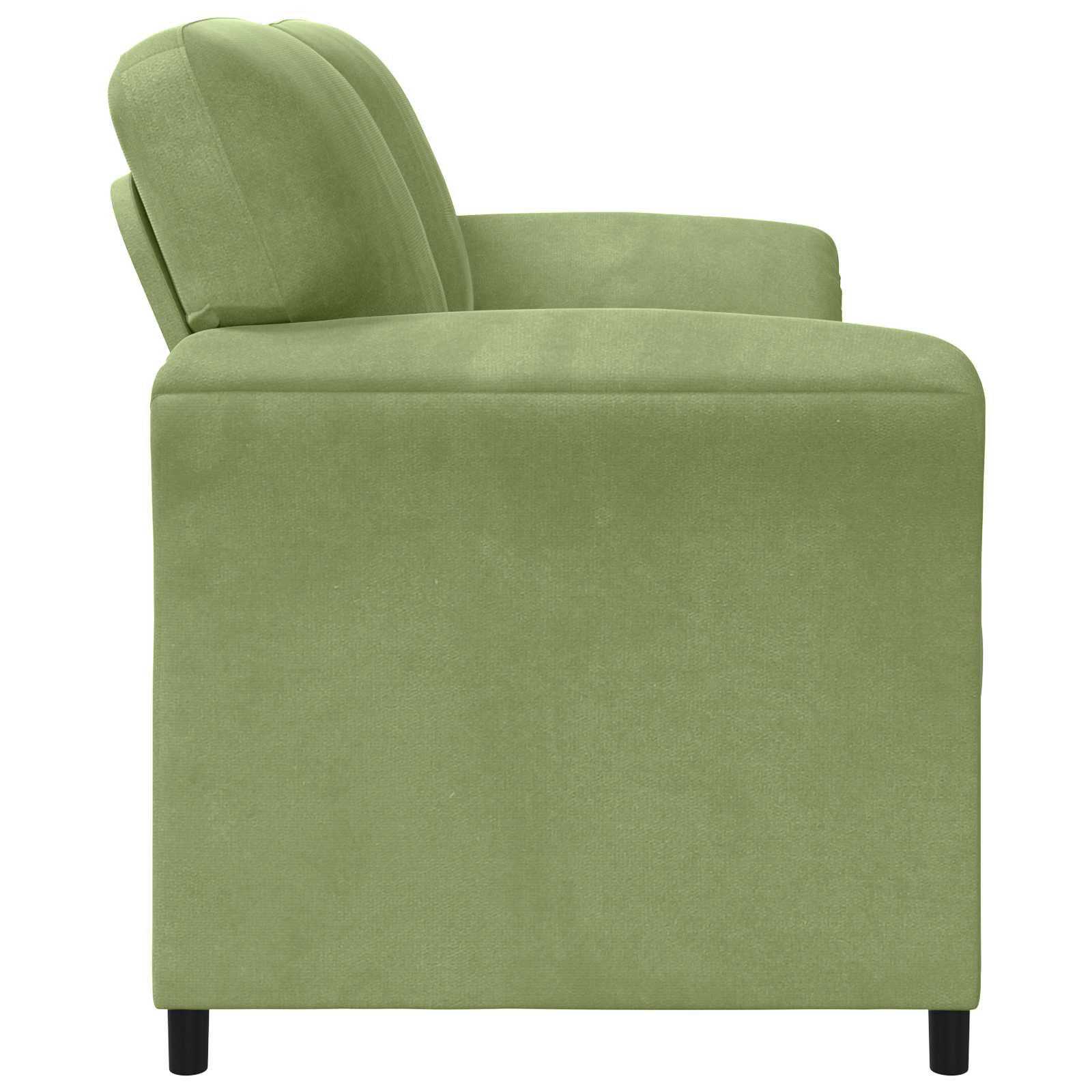 1-Sitzer Sofa Hellgrau 88 x 83 x 95 cm Samt