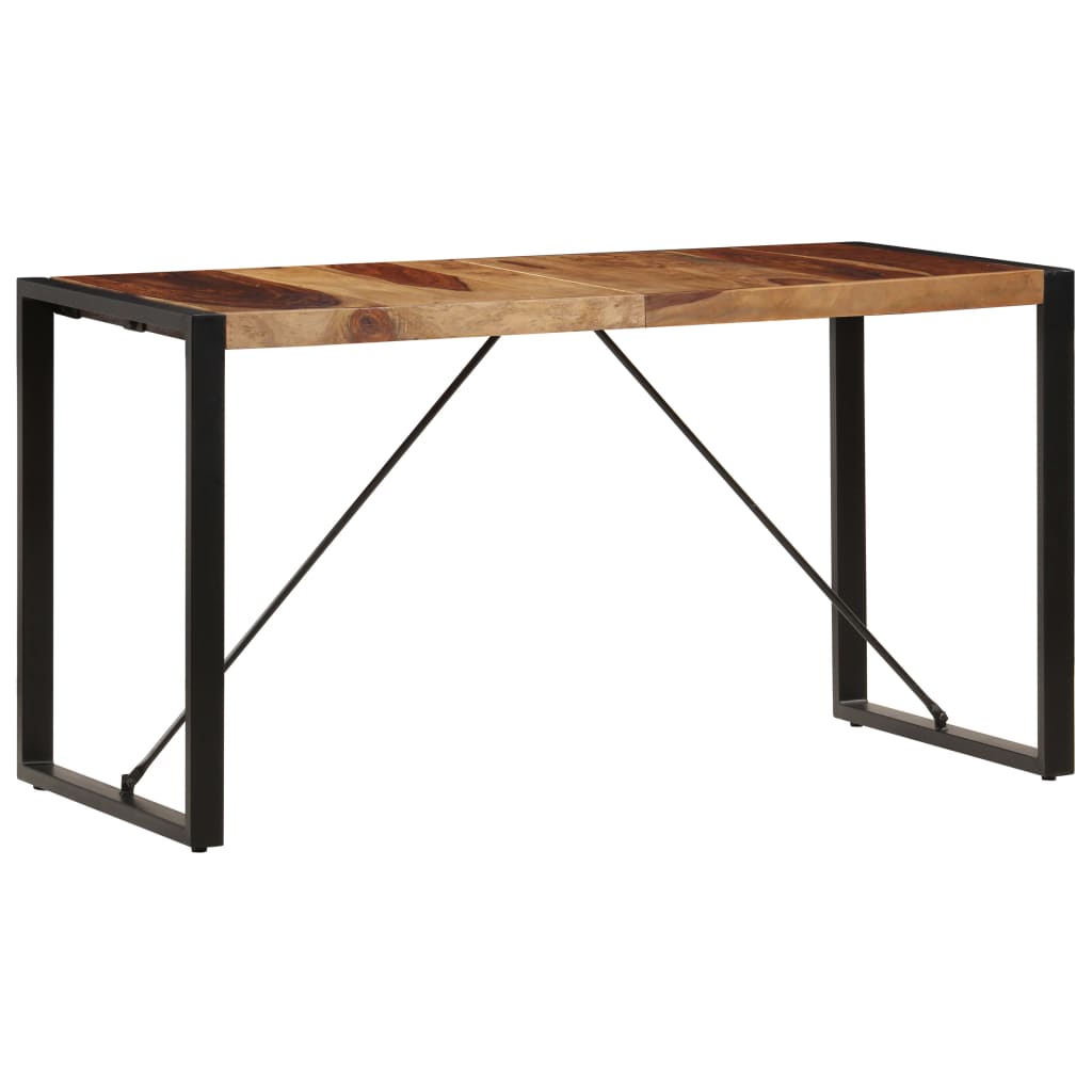 Esstisch 220x100x75 cm Massivholz Akazie