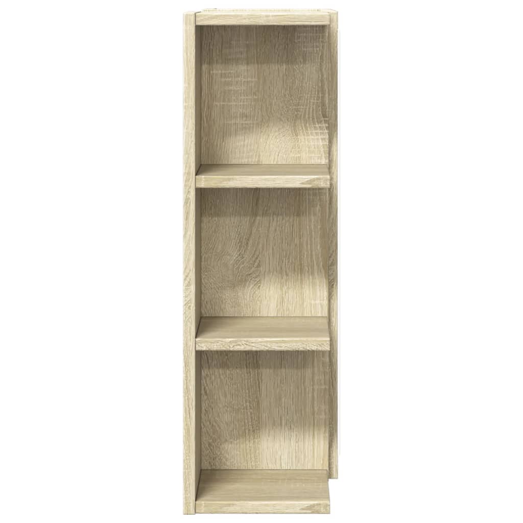 Bad-Spiegelschrank Weiß 80x20,5x64 cm Holzwerkstoff